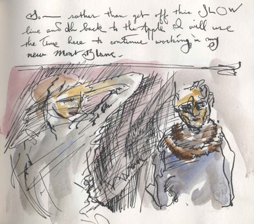 Pg 12: So-Rather Than Get Off This SLOW Line...